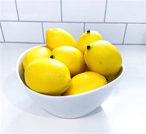 bag of fake lemons|best artificial lemons.